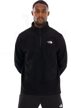 The North Face 100 Glacier 1/4 Zip^Homme Polaires