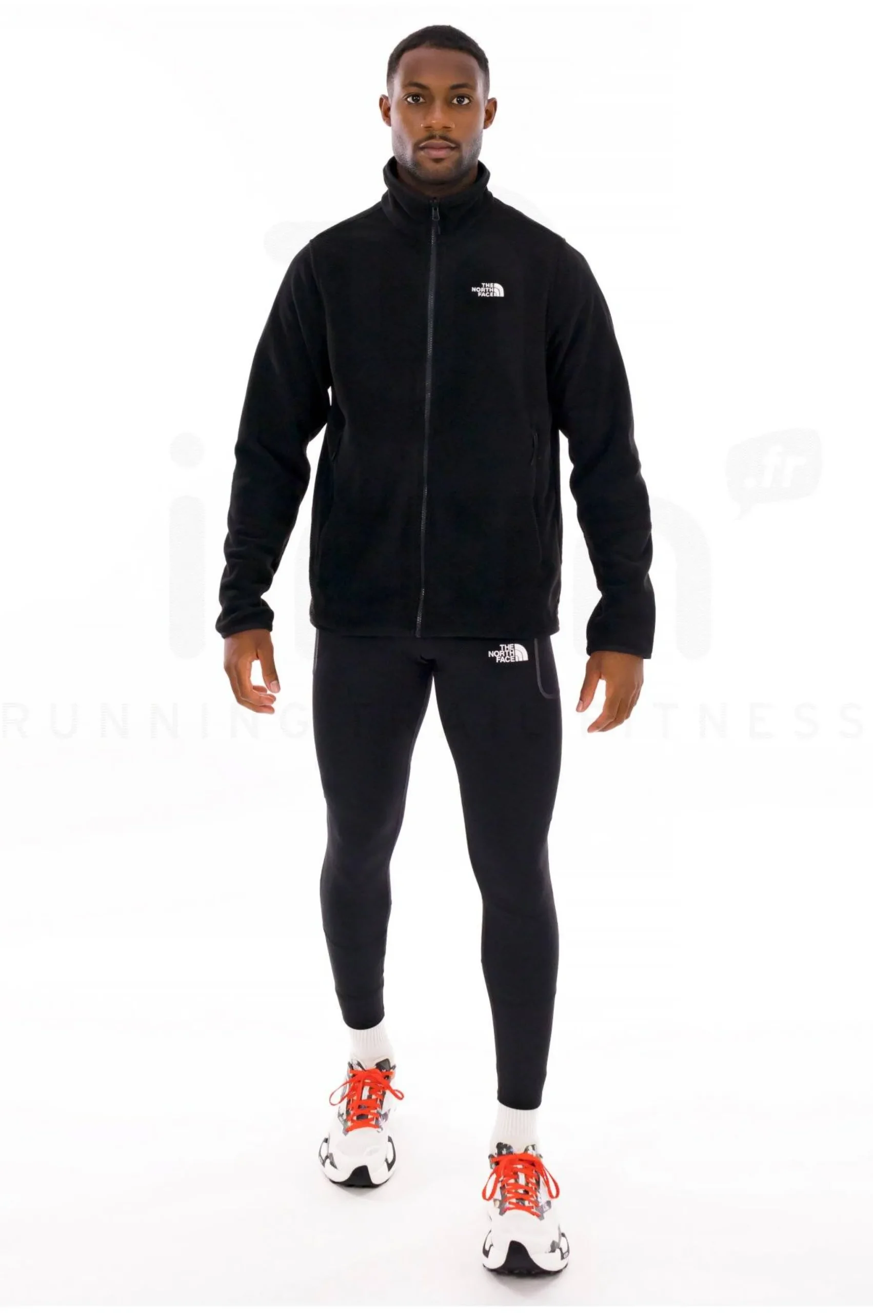 The North Face 100 Glacier Full Zip^Homme Polaires