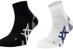 Asics 2 paires Cushion Run Quarter^ Chaussettes