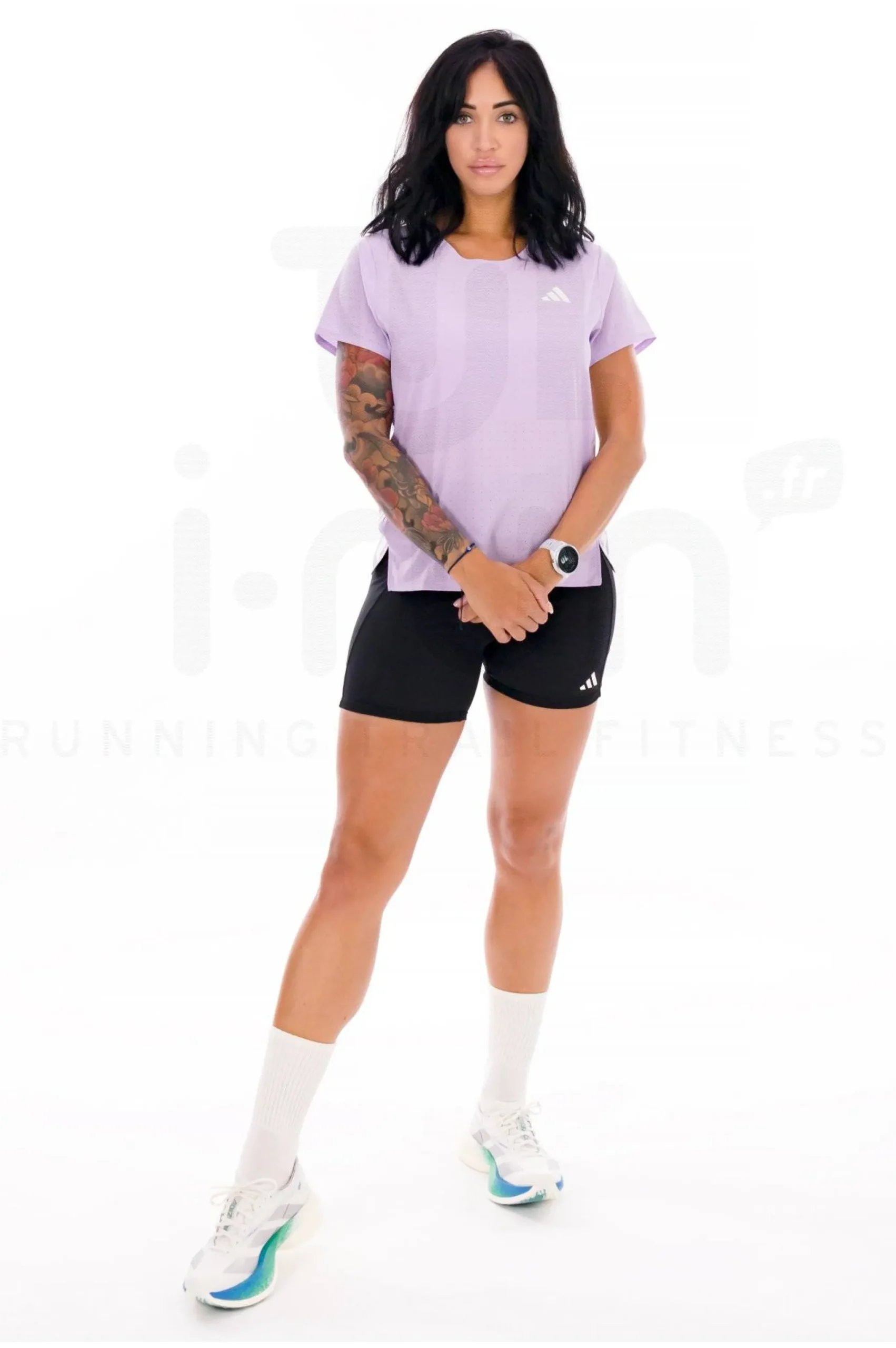 adidas adizero femme^Femme Manches Courtes