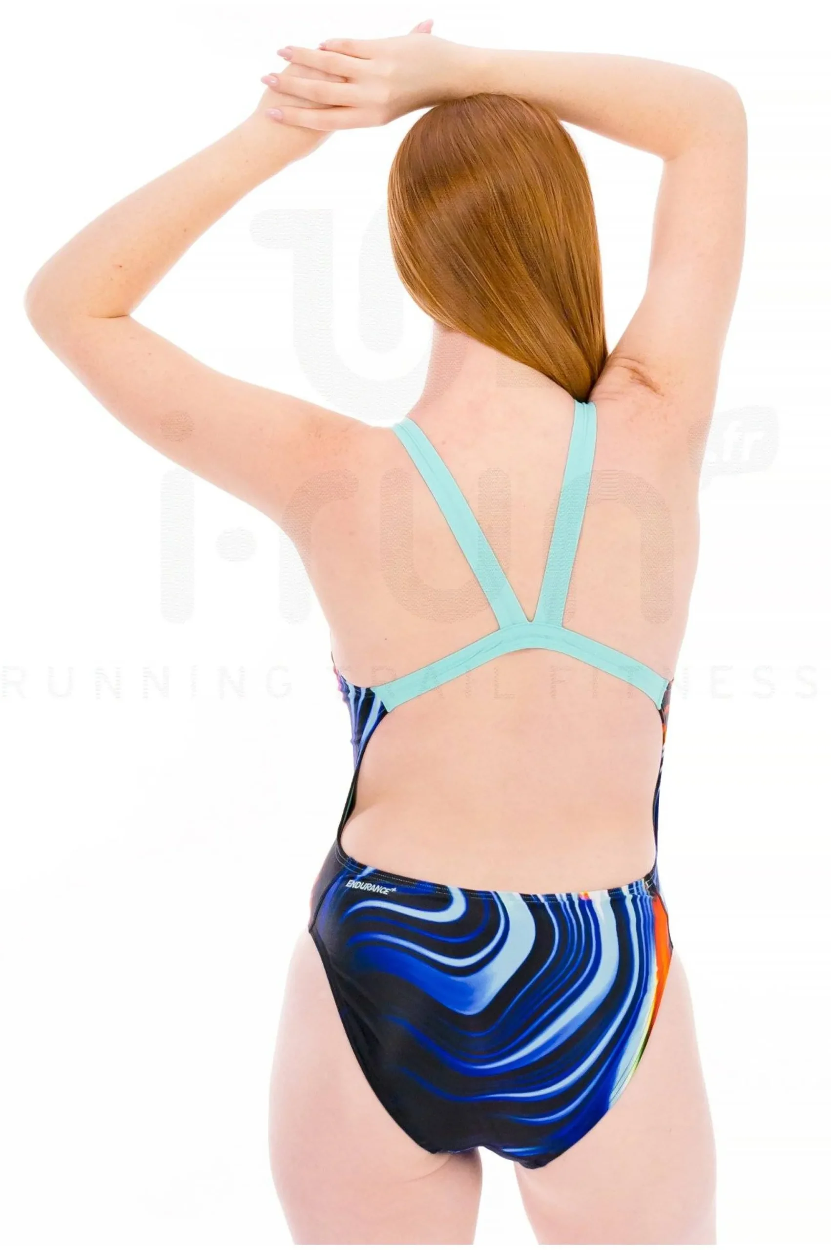 Speedo Allover Digital Leaderback femme^Femme Natation