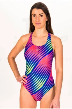Speedo Allover Digital Powerback W^Femme Natation