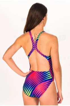 Speedo Allover Digital Powerback W^Femme Natation