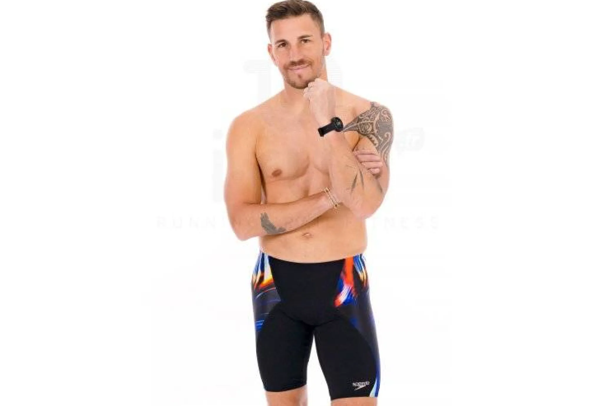 Speedo Allover Digital V-Cut^Homme Natation