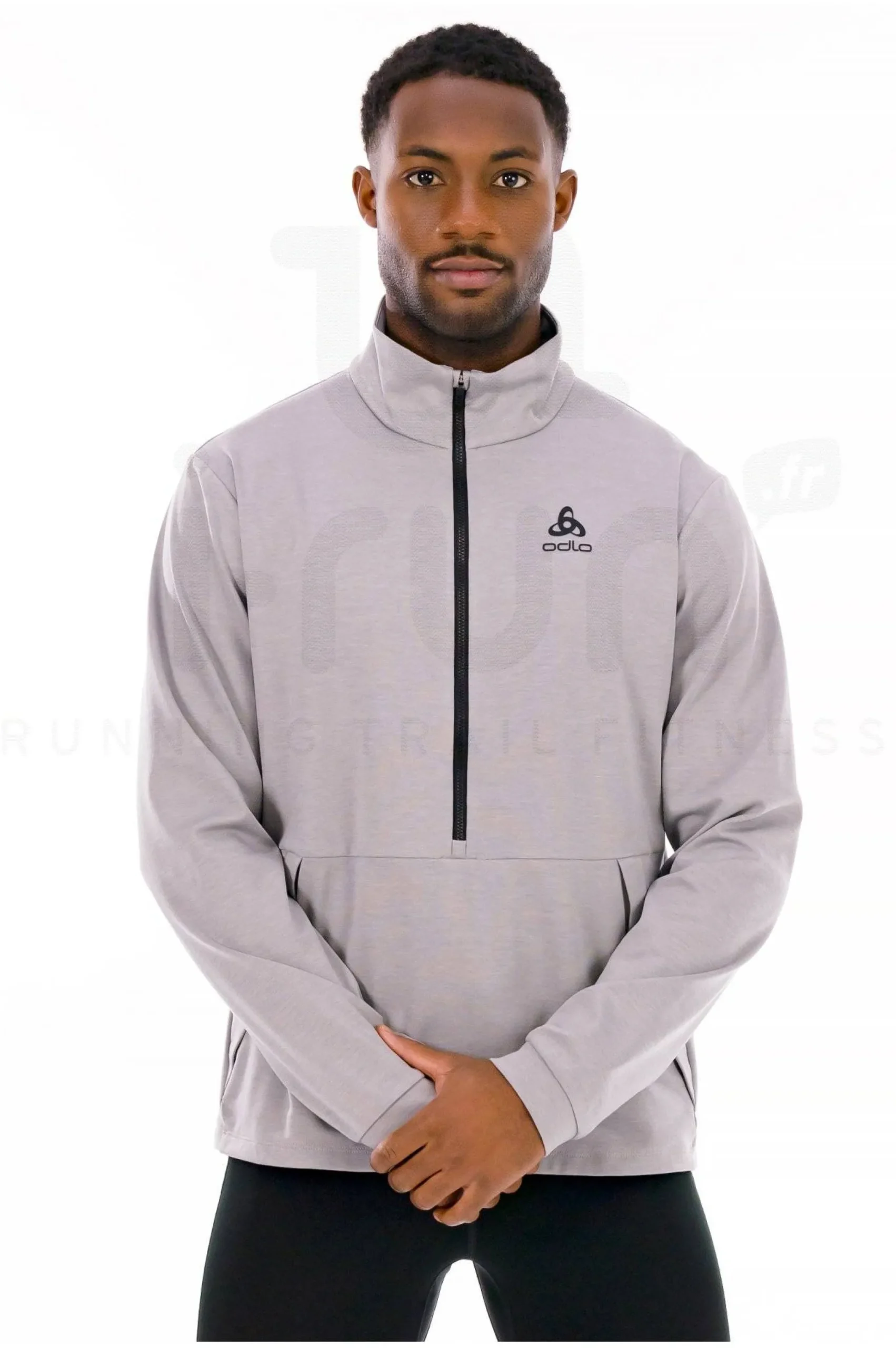 Odlo Ascent 365 1/2 Zip^Homme Manches Longues