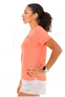New Balance Athletics femme^Femme Manches Courtes