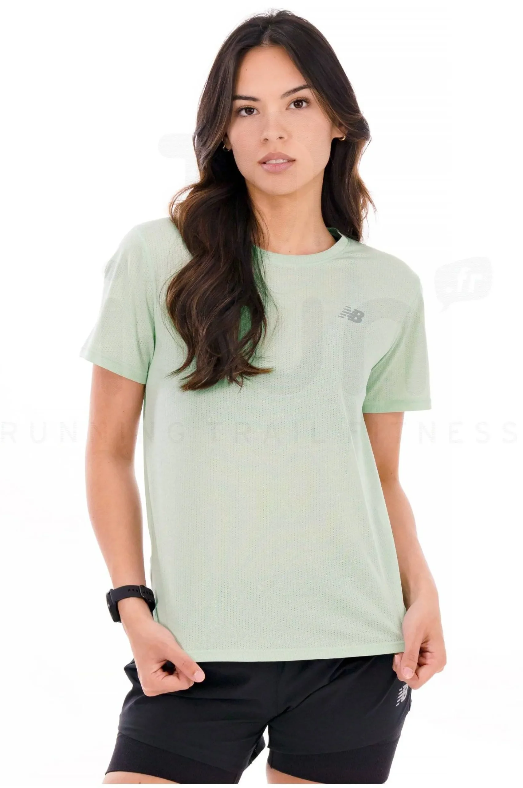New Balance Athletics femme^Femme Manches Courtes