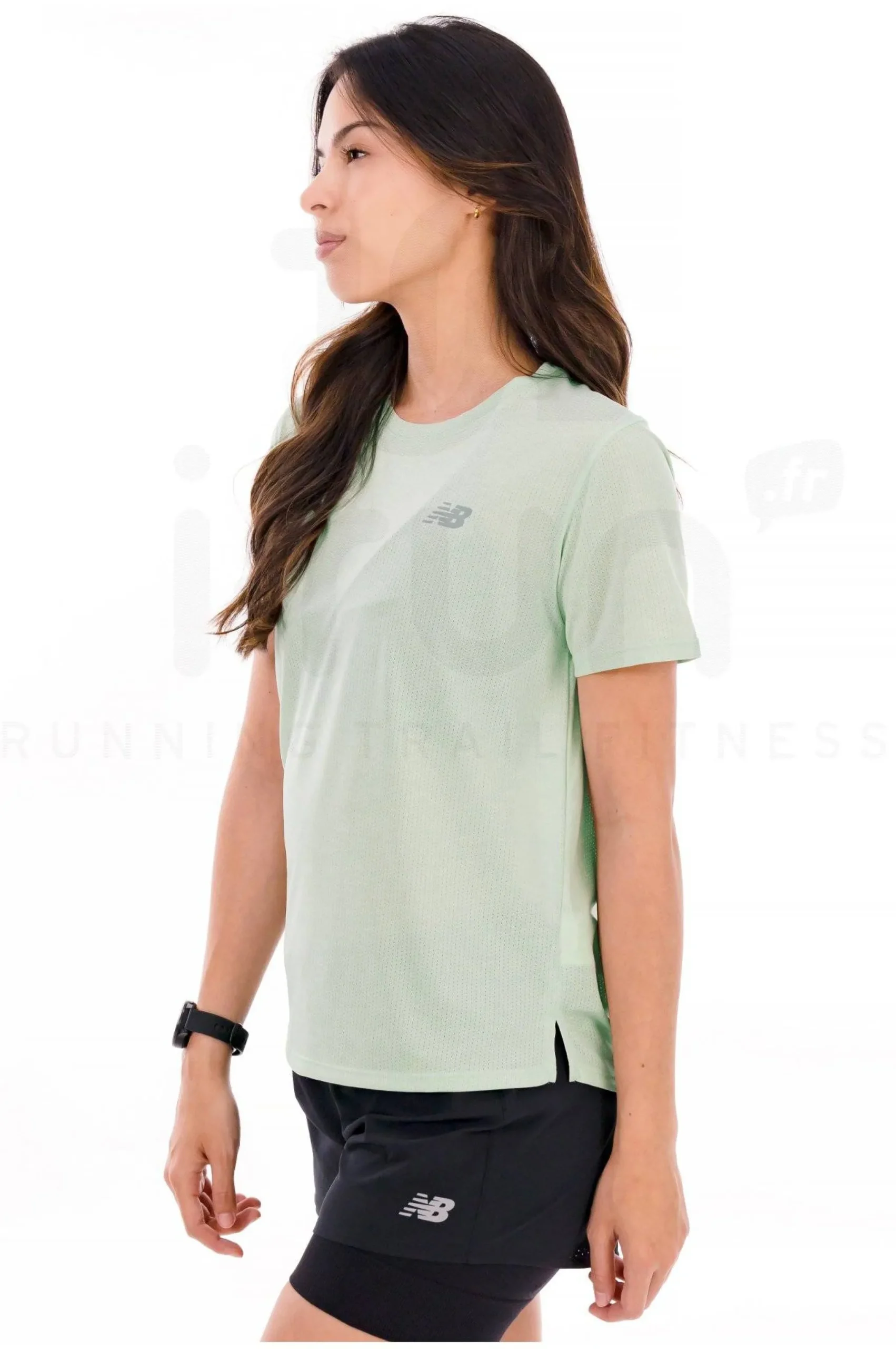 New Balance Athletics femme^Femme Manches Courtes