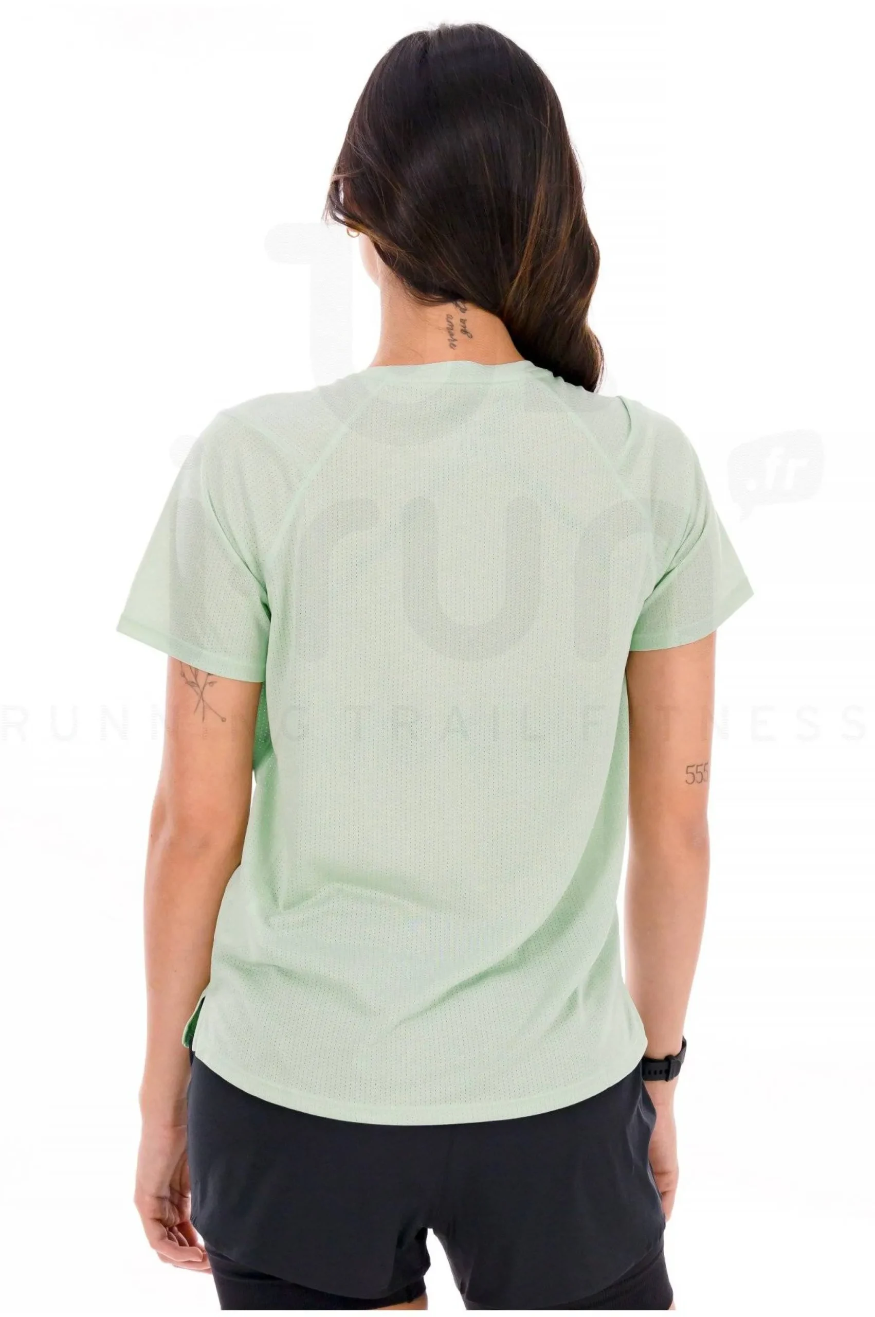 New Balance Athletics femme^Femme Manches Courtes