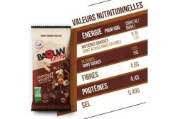 Baouw Barre énergétique bio Extra - Chocolat - Noisette^ Barres