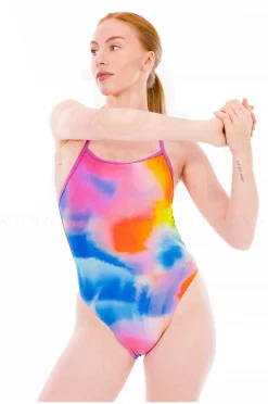 Speedo Club Training Allover V-Back^Femme Natation