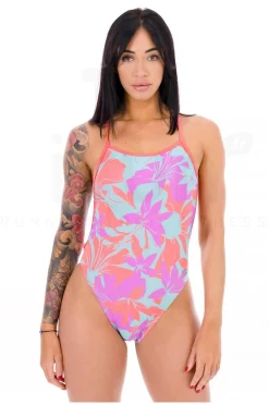 Speedo Club Training Allover V-Back^Femme Natation