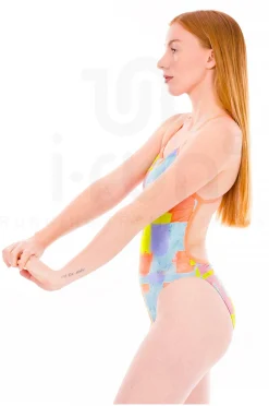 Speedo Club Training Allover V-Back^Femme Natation