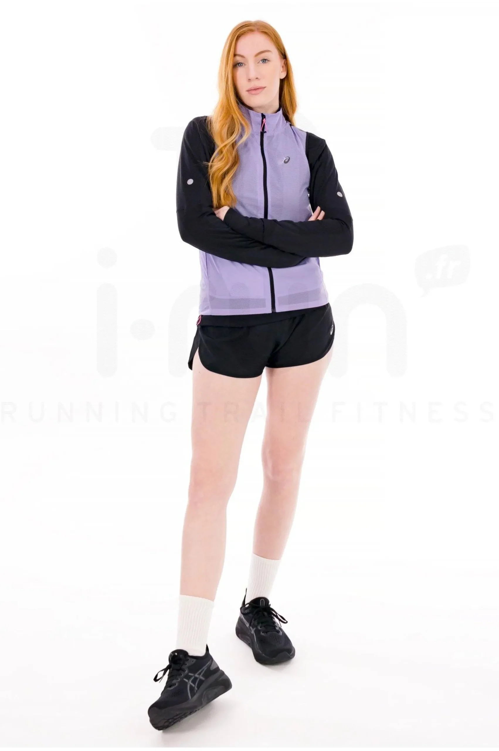 Asics Core Split W femme^Femme Shorts / Cuissards / Jupes