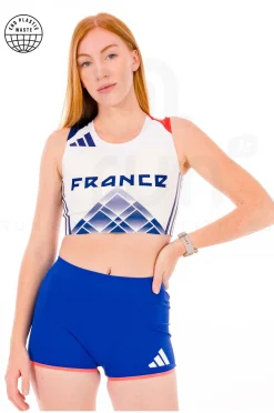 adidas Crop Top France W femme^Femme Équipe De France