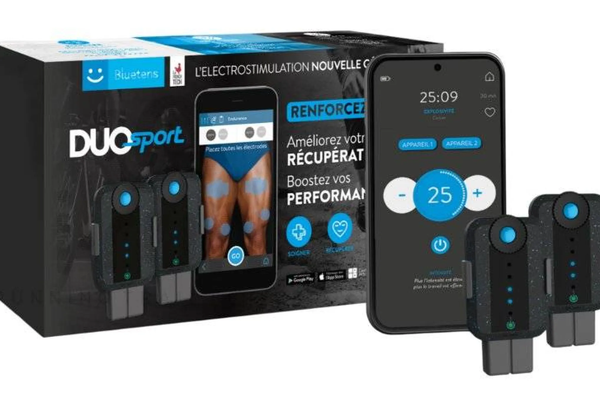 Bluetens Duo Sport^ Electrostimulateur