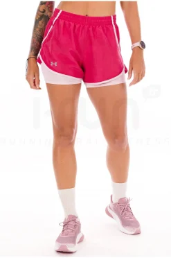 Under Armour Fly-By 2 en 1 femme^Femme Shorts / Cuissards / Jupes