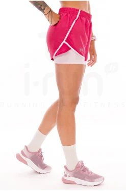 Under Armour Fly-By 2 en 1 femme^Femme Shorts / Cuissards / Jupes