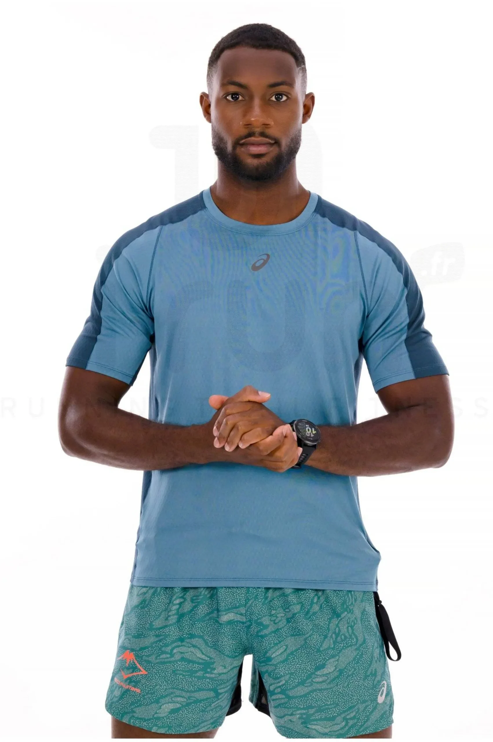 Asics Fujitrail Elite^Homme Manches Courtes