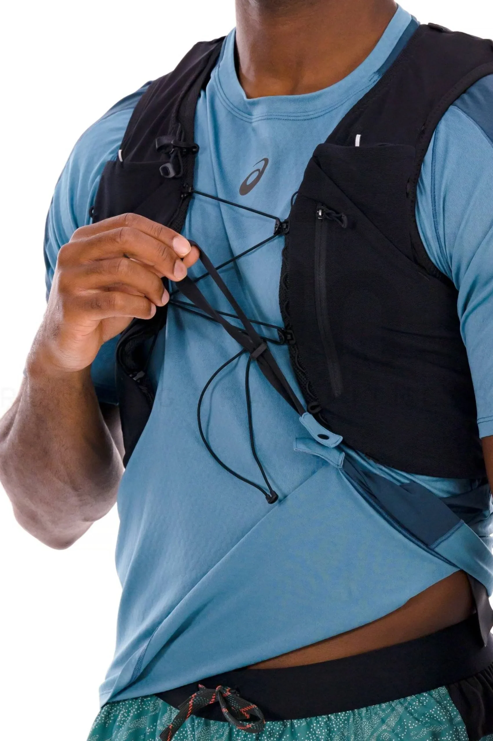 Asics Fujitrail Elite^Homme Manches Courtes