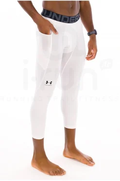 Under Armour HeatGear Armour 3/4 M^Homme Collants 3/4