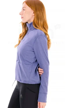 Odlo Mid Layer 1/2 Zip Roy femme^Femme Polaires