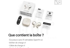Shokz OpenFit^ Casques / Casques À Conduction Osseuse / Écouteurs
