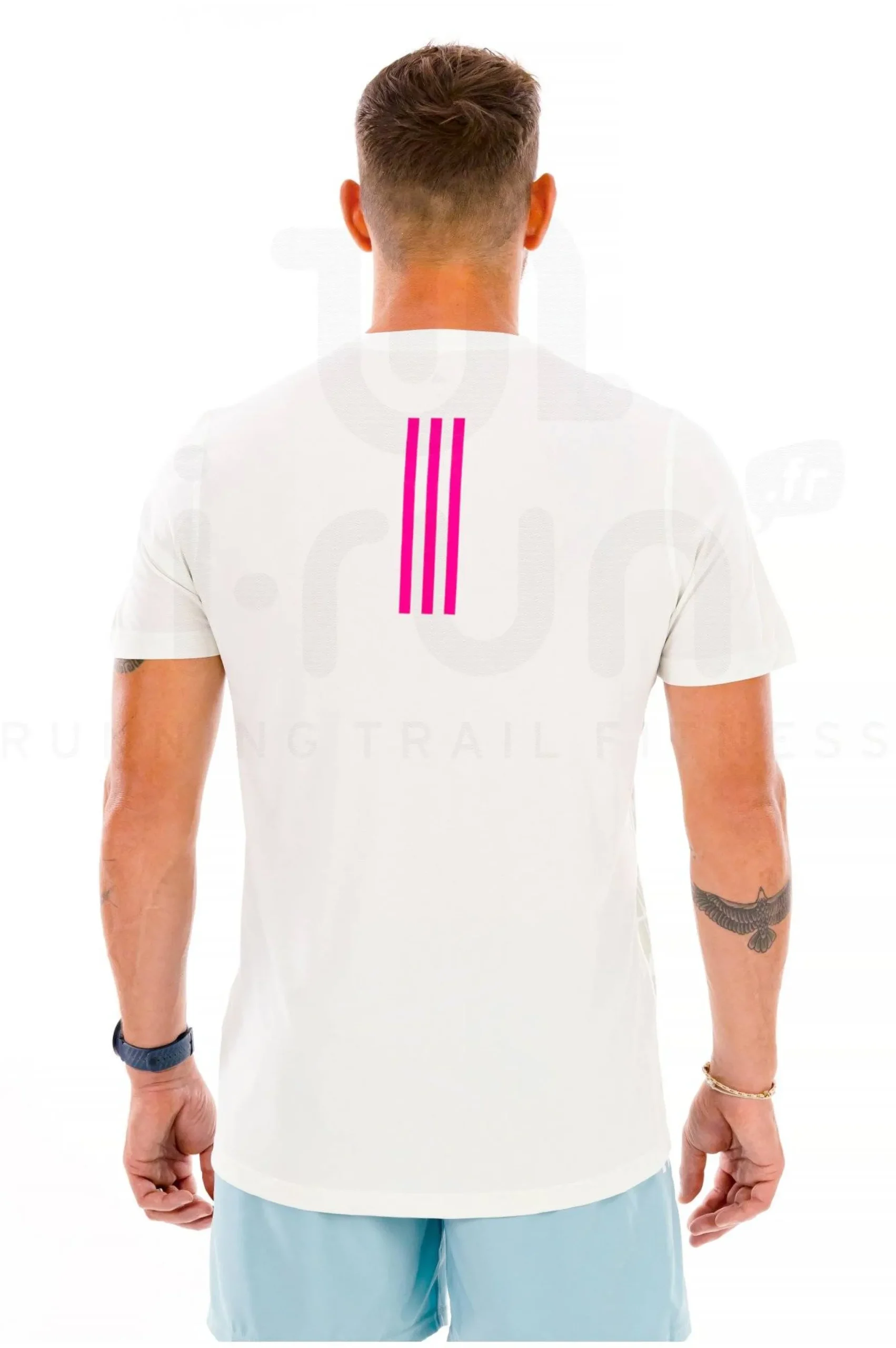 adidas Own The Run^Homme Manches Courtes