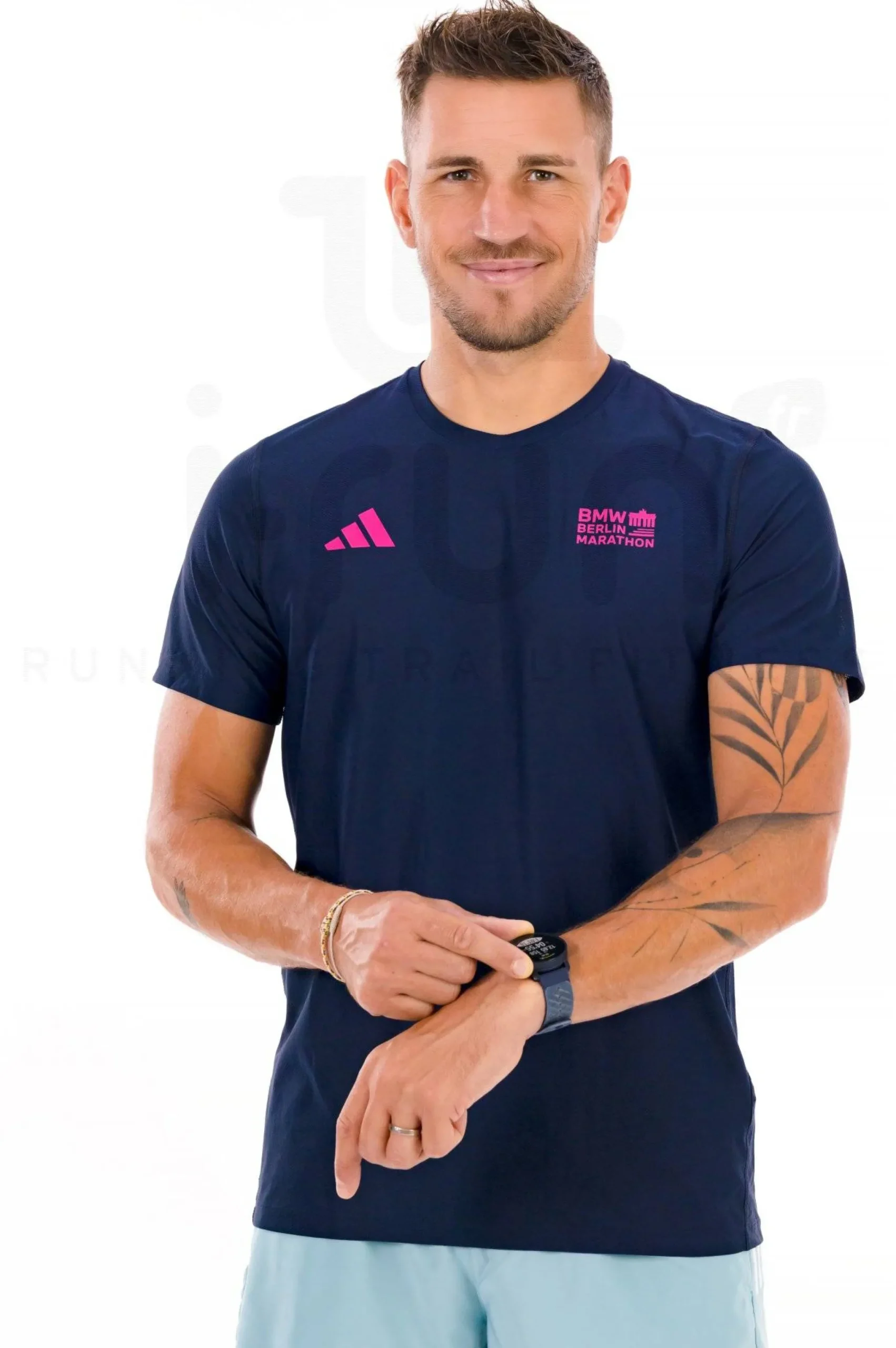 adidas Own The Run^Homme Manches Courtes