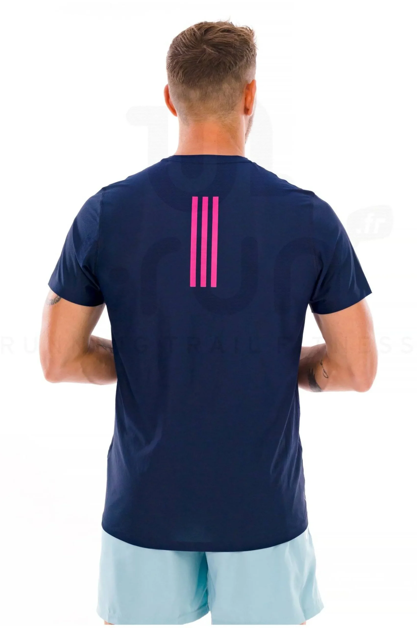 adidas Own The Run^Homme Manches Courtes