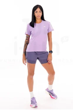 adidas Own The Run 2 en 1 femme^Femme Shorts / Cuissards / Jupes