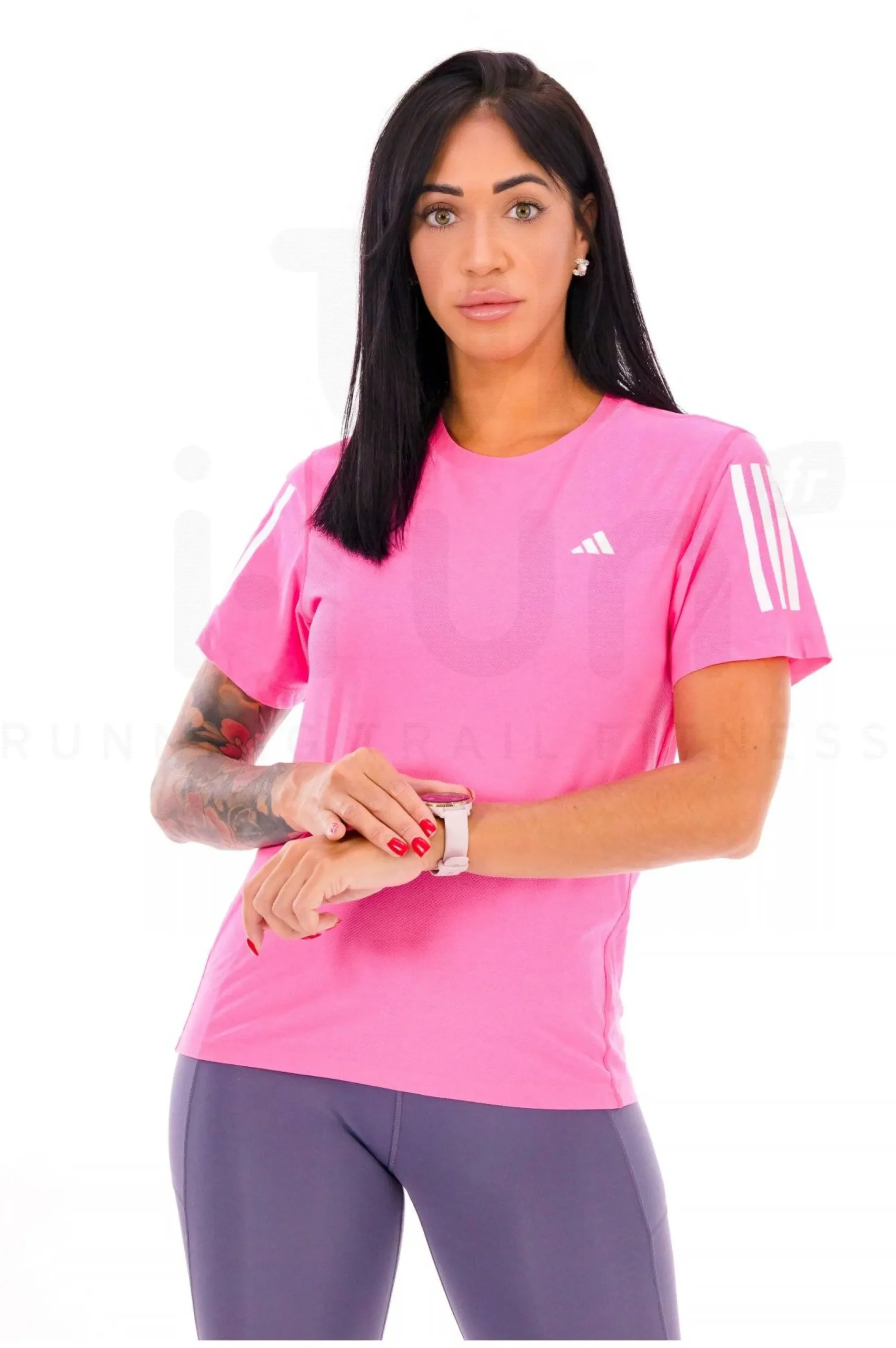 adidas Own The Run femme^Femme Manches Courtes