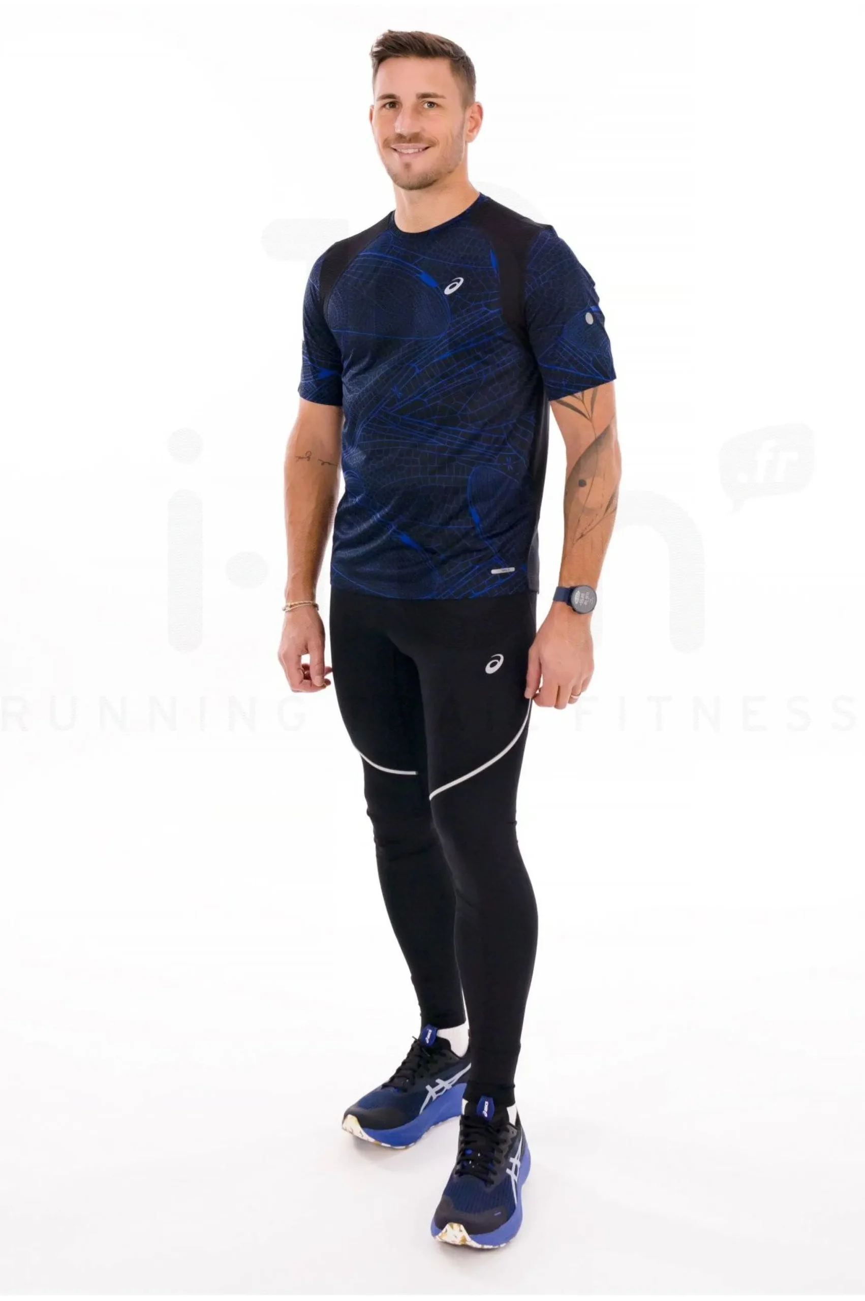 Asics Road Lite-Show^Homme Manches Courtes