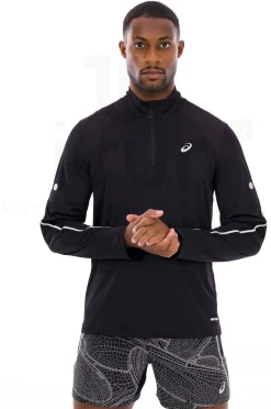 Asics Road Lite-Show 1/2 Zip^Homme Manches Longues