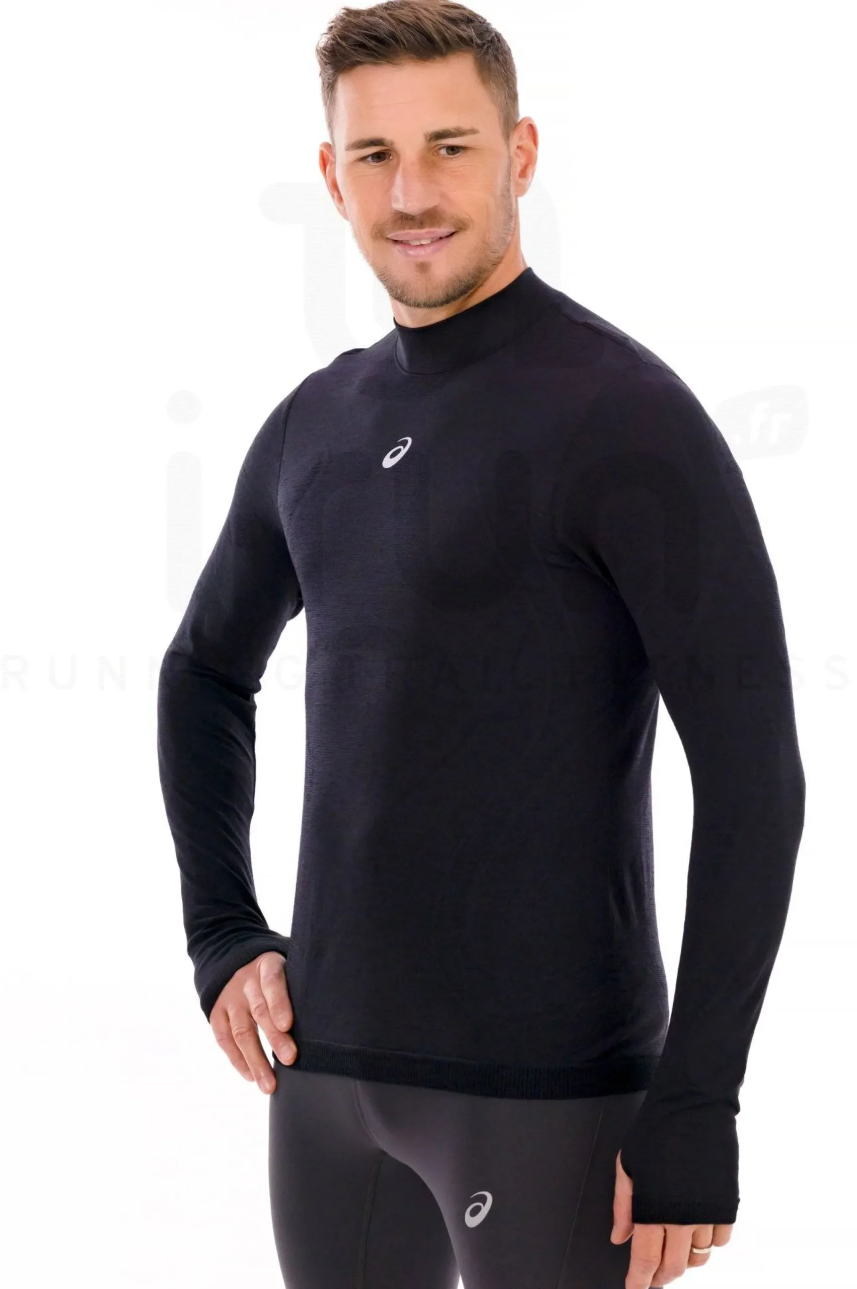 Asics Road Winter Seamless^Homme Manches Longues