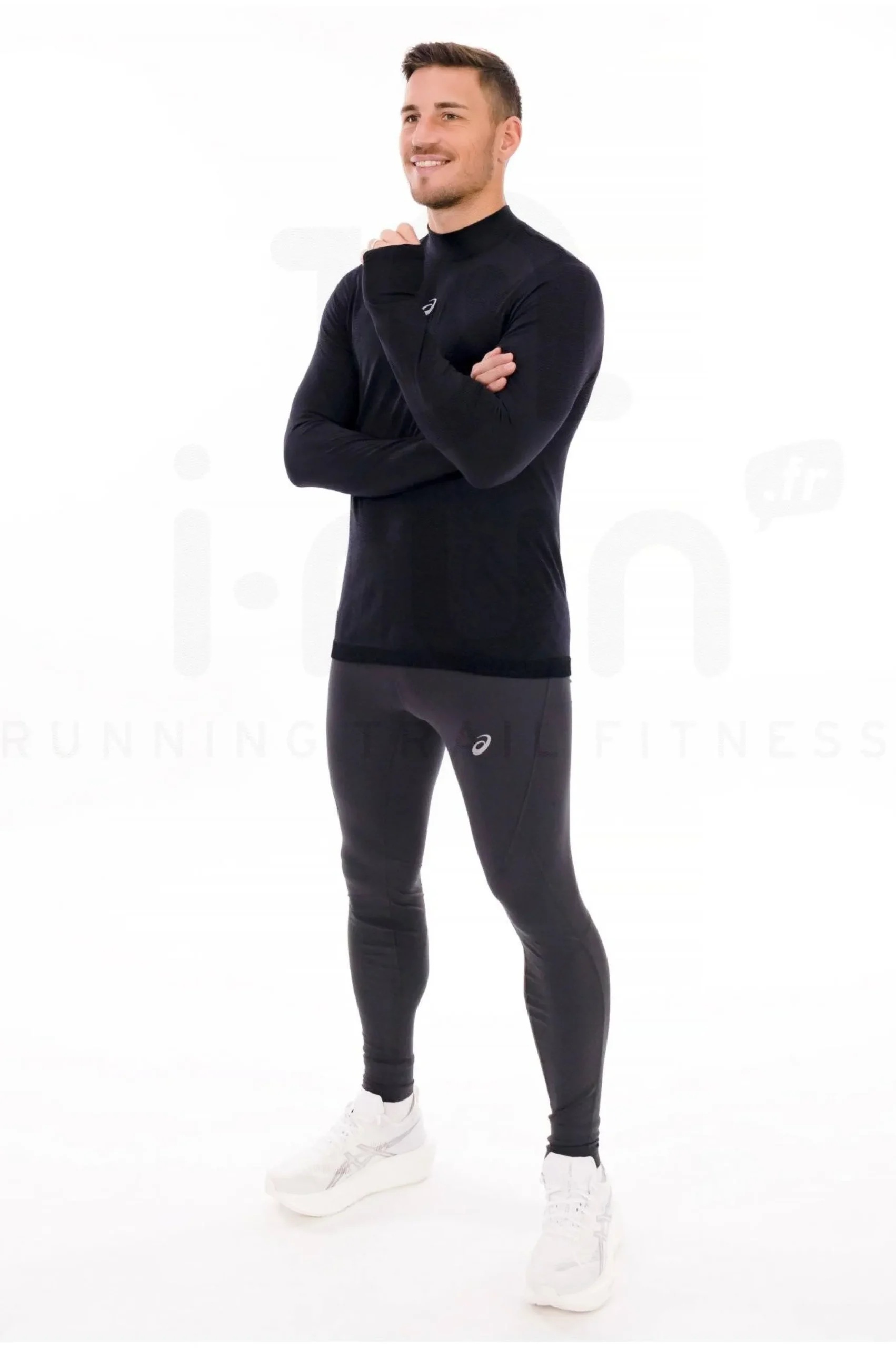 Asics Road Winter Seamless^Homme Manches Longues