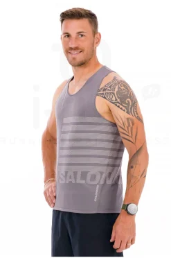 Salomon Sense Aero GFX^Homme Débardeurs