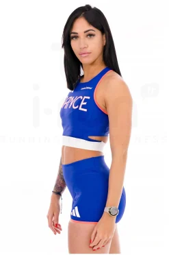 adidas Team France Crop Top femme^Femme Équipe De France