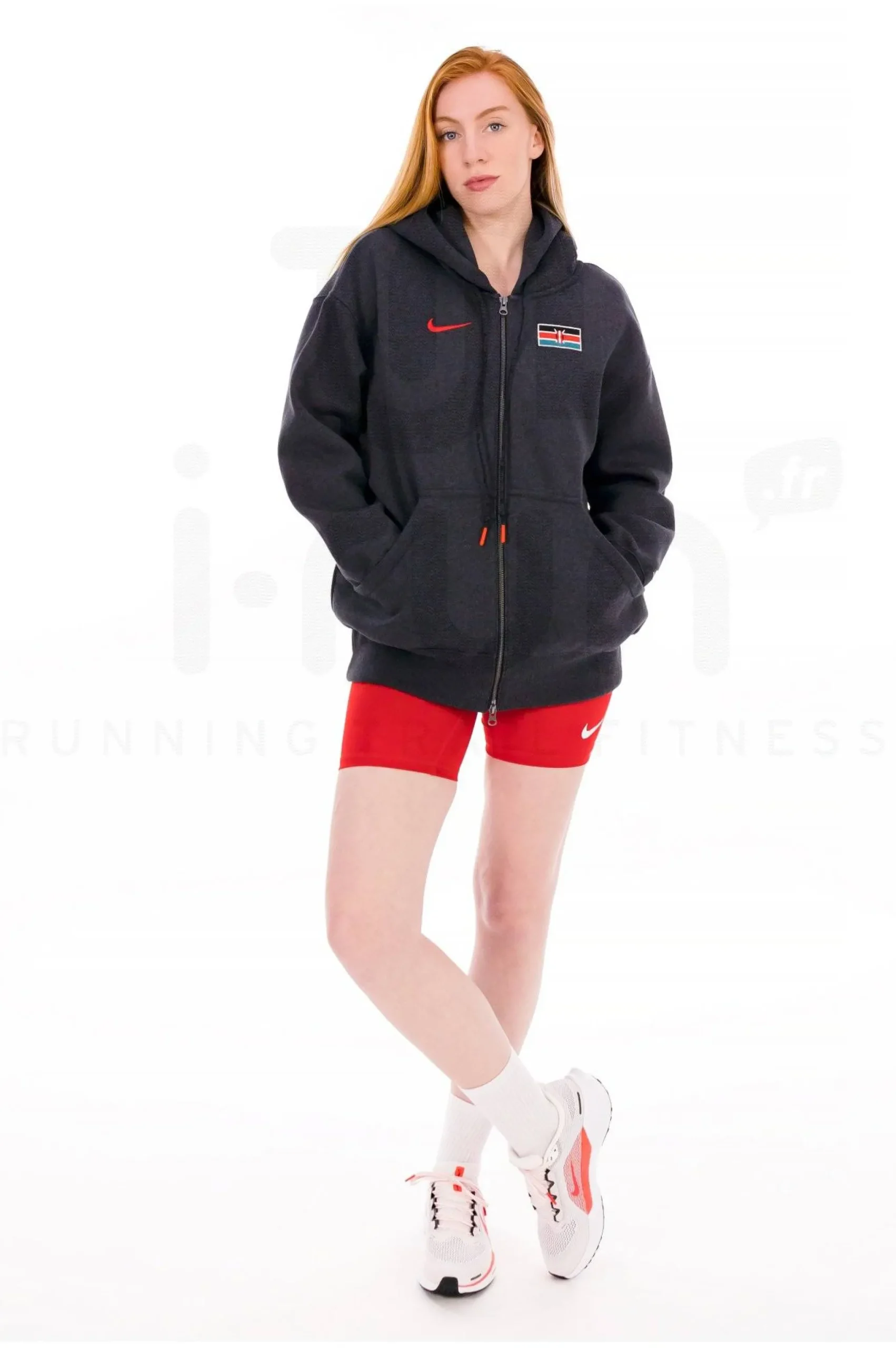 Nike Team Kenya Phoenix Fleece femme^Femme Fitness-Training
