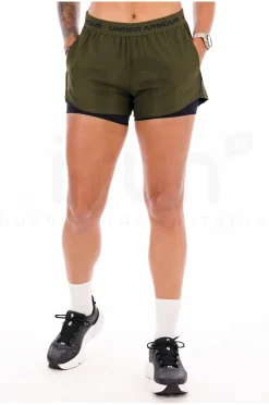 Under Armour Tech Play Up 2 en 1 femme^Femme Shorts / Cuissards / Jupes