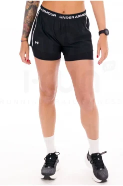 Under Armour Tech Play Up 2 en 1 femme^Femme Shorts / Cuissards / Jupes