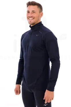 Mizuno Tech Thermal Charge 1/2 Zip^Homme Manches Longues