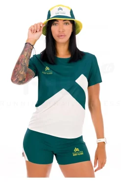 i-run.fr Tee-shirt Marathon Mont-Blanc femme^Femme Manches Courtes