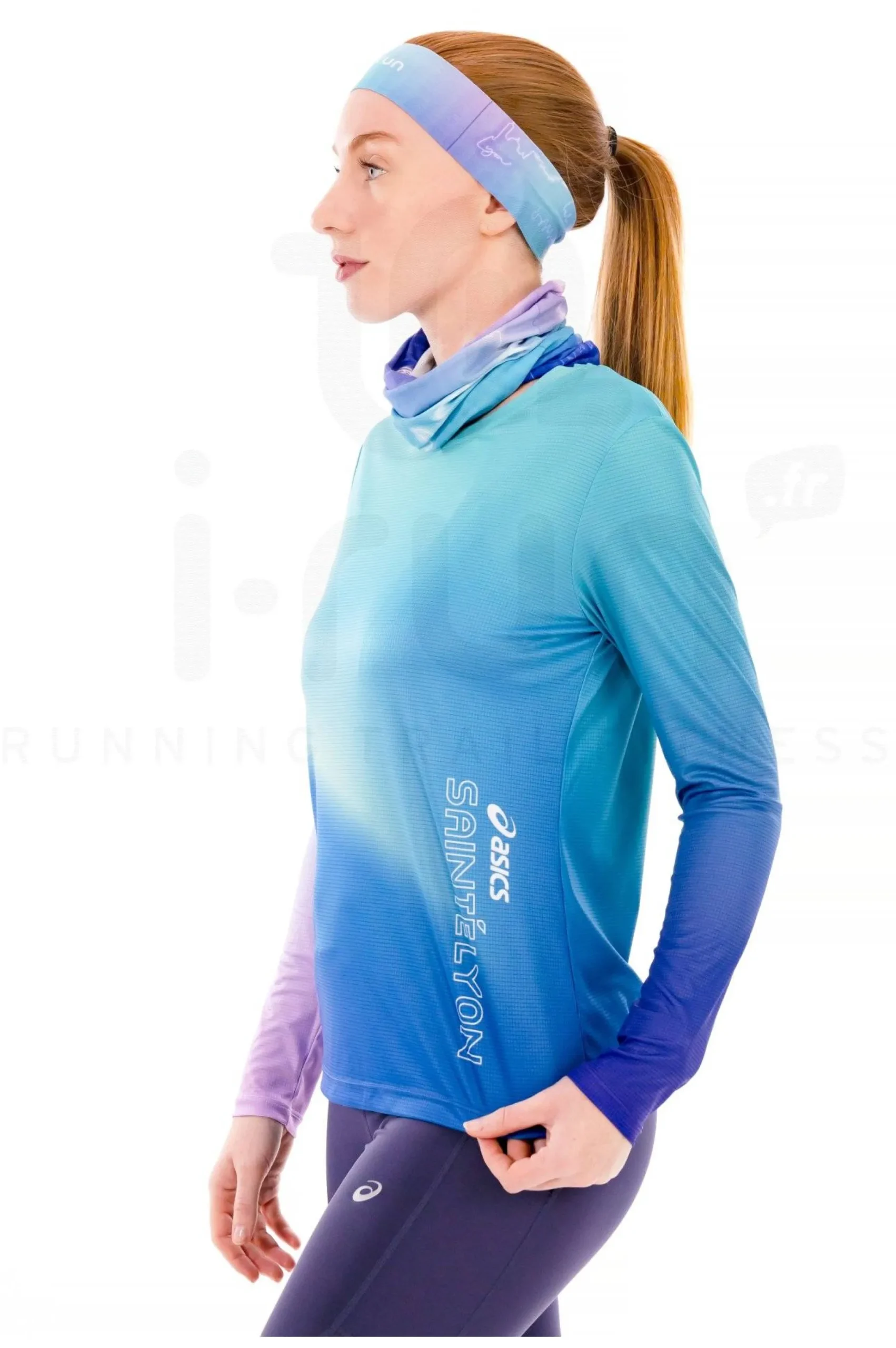 i-run.fr Tee-shirt technique SaintéLyon femme^Femme Manches Longues