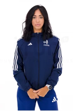 adidas Veste Zip France femme^Femme Équipe De France