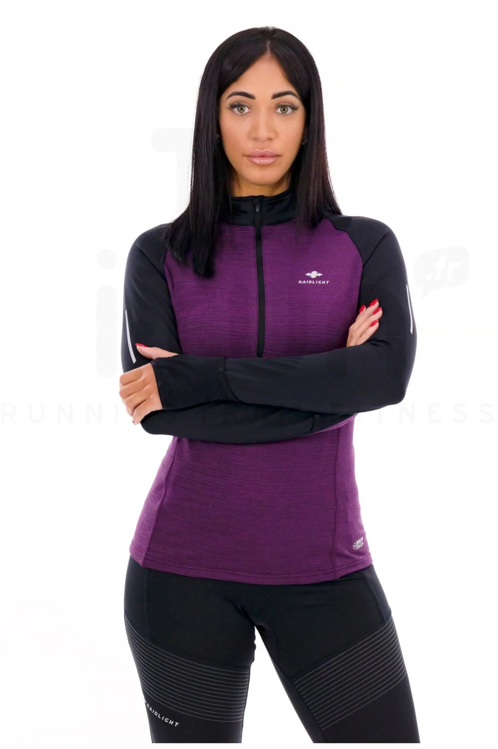 Raidlight Wintertrail 1/2 Zip femme^Femme Manches Longues