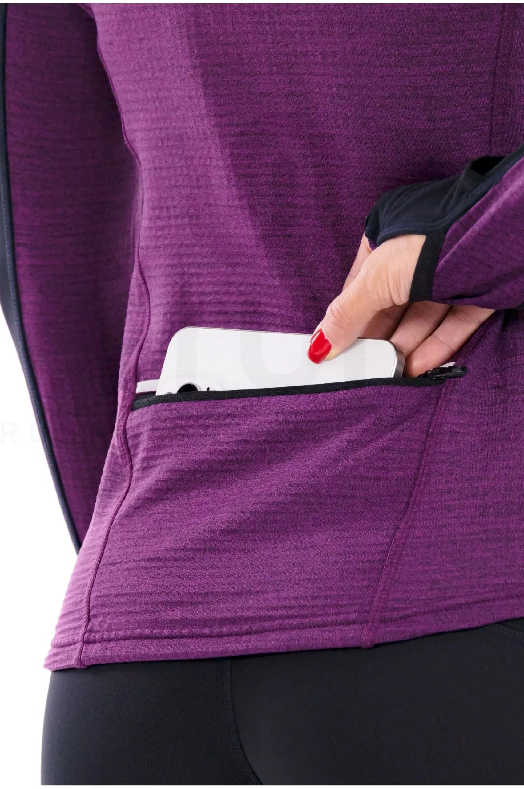 Raidlight Wintertrail 1/2 Zip femme^Femme Manches Longues
