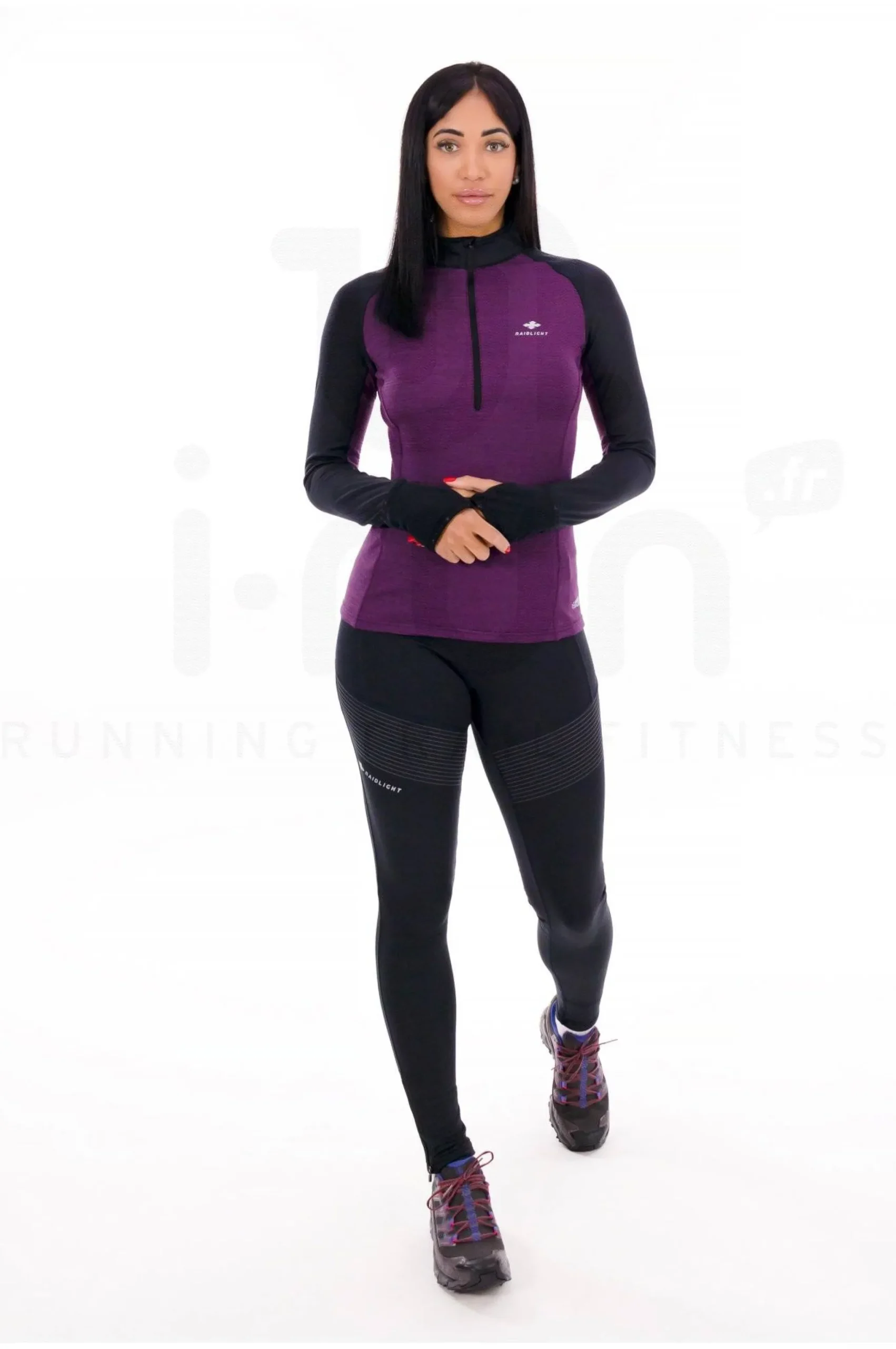 Raidlight Wintertrail 1/2 Zip femme^Femme Manches Longues